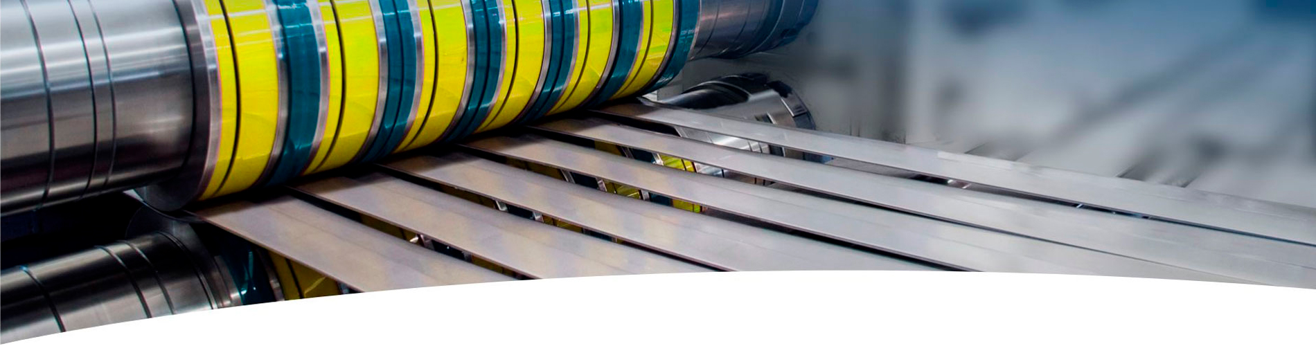 FITAS DE AÇO<br>LAMINADO
